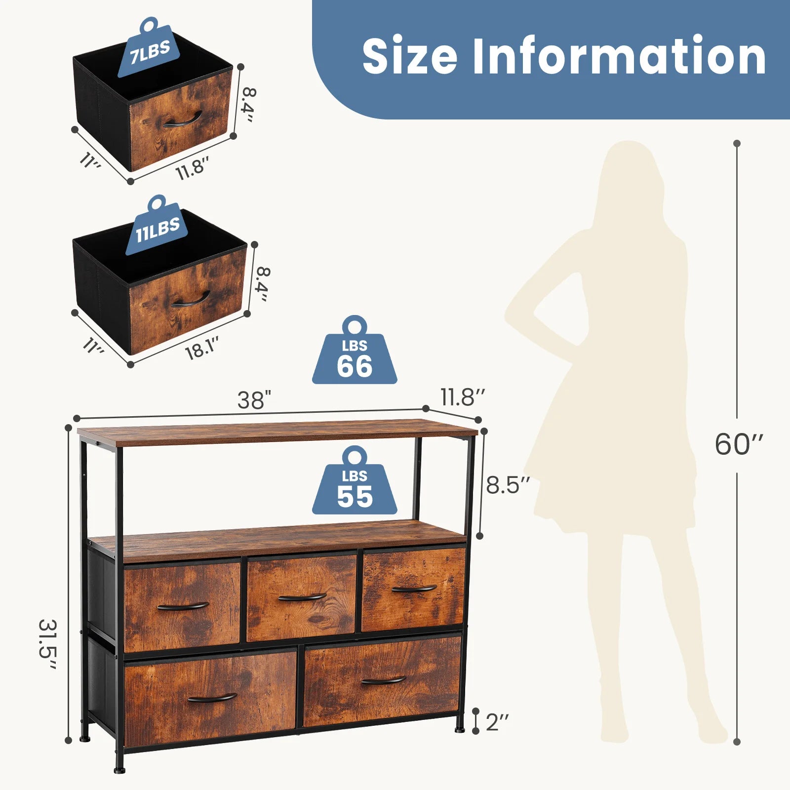 Modern Fireplace TV Stand